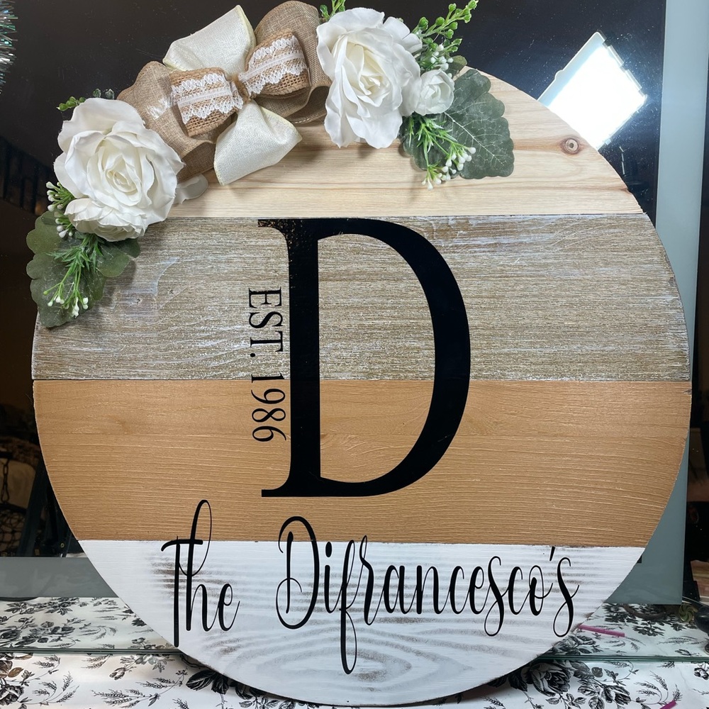 Custom hand made signs …,,‎ beautifully decorated .